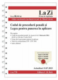 Codul de procedură penală şi Legea pentru punerea &icirc;n aplicare. Cod 778. Actualizat la 15.07.2023 - Paperback brosat - Mihail Udroiu - C.H. Beck