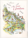 bnk cp Germania - Insula Useldom - harta - necirculata