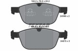 TEXTAR 2439901 Q+ set placute frana,frana disc