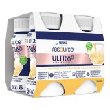 Resource Ultra+ High Protein cu aroma de vanilie, 4*125 ml, Nestle
