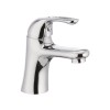 Baterie pentru baie Yota Mixxus, silumin, monocomanda, carcasa polimer, Argintiu