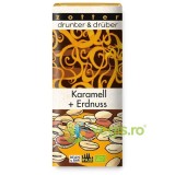 Baton cu Caramel, Unt de Cacao si Nuga de Arahide cu Bucati de Arahide Ecologic/Bio 70g