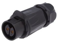 Conector Mufă Circulară 20mm 2 PIN Aurit