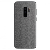 Cumpara ieftin Set Folii Skin Acoperire 360 Compatibile cu Samsung Galaxy S9 Plus (Set 2) - ApcGsm Wraps HoneyComb Gray, Argintiu, Oem