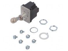 Comutator Basculant DPDT ON-ON 6A 230VAC 20A 28VDC