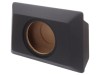 Carcasă difuzor BASSER MDF neagră piele 200mm 8l Frezare 217mm