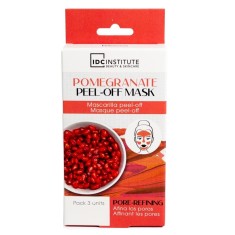 Set 3 Masti faciale cu extract de rodie peel-off IDC Institute 90104, 3x3 g foto