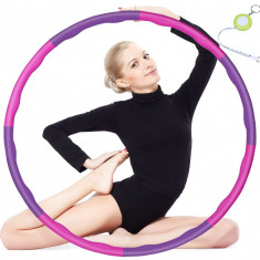 KUYOU - Fitness Ring (Hula Hoop) pentru fitness - Roz -NOU