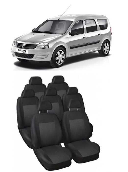 Huse scaun DACIA Logan Mcv 7 locuri 2004 - 2012 (bancheta fractionata)