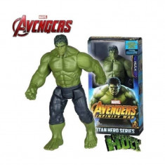 Figurina Jucarie Hulk, Avengers 30 cm-Seria Titan Hero foto