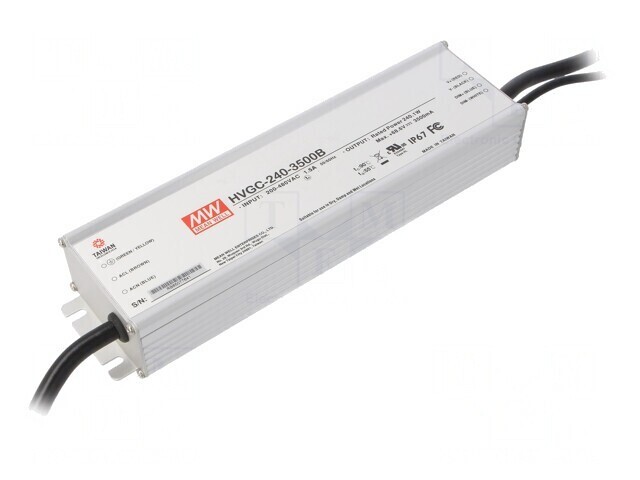 Alimentator LED 240.1W 34-68V DC 3500mA IP67