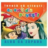 Albă-ca-zăpada. &Icirc;nvață să citești cu eroii din povești - Paperback brosat - Fraţii Grimm - Erc Press