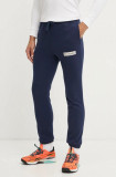 Columbia pantaloni de trening culoarea albastru marin, cu imprimeu