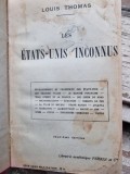 Les Etats Unis Inconnus - Louis Thomas deuxieme edition
