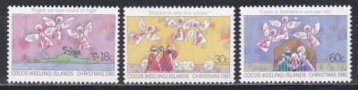 Cocos Insule 1981 - Crăciun, MNH foto