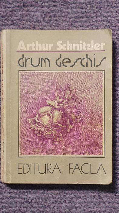 Drum deschis, Arthur Schnitzler, Ed Facla 1986, 308 pagini, stare buna