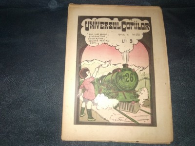 REVISTA UNIVERSUL COPIILOR NR 26 1927 foto