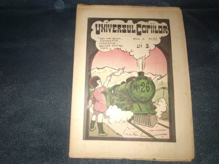 REVISTA UNIVERSUL COPIILOR NR 26 1927