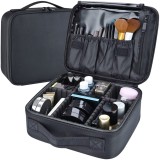 Geanta organizator pentru cosmetice Soulima, rigida, cu compartimente