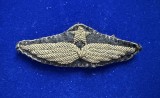 Ecuson brodat aviatie militara Romania tranzitie intre Monarhie si Comunism