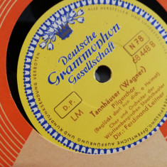 Wagner – Tannhauser (1955/Deutsche /RFG) – Disc pe 78 rpm - Vinil/Impecabil