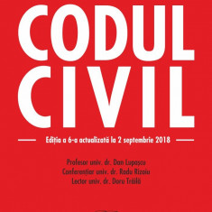 Codul civil 2018 | Dan Lupascu, Radu Rizoiu, Doru Traila