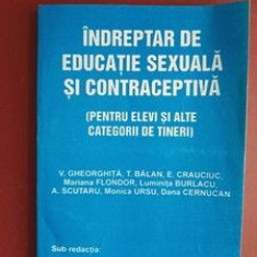 Indreptar de educatie sexuala si contraceptiva pentru elevi si alte categorii de tineri