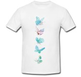 Cumpara ieftin Tricou &quot; Fluturi albastri &quot;
