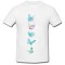 Tricou &quot; Fluturi albastri &quot;