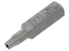 Bit Şurubelniţă Torx T15H 25mm