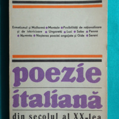 Giacomo Debenedetti – Poezie italiana din secolul al XX lea