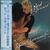 Vinil &quot;Japan Press&quot; Rod Stewart &lrm;&ndash; Blondes Have More Fun (G+)