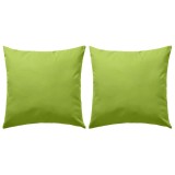 Gossi perne de exterior, 2 buc., verde mar, 45 x 45 cm
