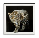 Mauro Ferretti Pictura pe P&acirc;nză Jaguar cu Cadru -B- cm 82x4x81 | Aosom Romania