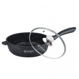 Tigaie aluminiu strat antiaderent capac sticla 28cm Edenberg EB-3322 DNC47270