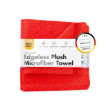 Laveta Microfibre ChemicalWorkz Edgeless Plush Towel, 600 GSM, 40 x 40cm, Rosu