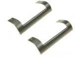 Set 2 m&acirc;nere ușă pentru frigider WHIRLPOOL INDESIT BEKO 4321270500 Original
