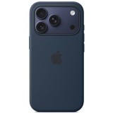Husa de protectie Apple Silicone Case cu MagSafe pentru iPhone 17 Pro, Midnight
