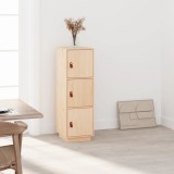 VidaXL Dulap &icirc;nalt, 34x40x108,5 cm, lemn masiv de pin