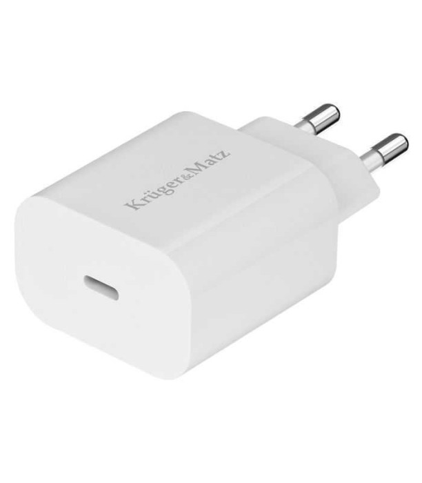 Incarcator retea POWER DELIVERY 18W 1x USB TYPE C PD Kruger&amp;Matz