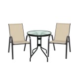 Cumpara ieftin Set mobilier de grădină pentru balcon Lizi bej