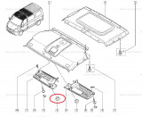 Obturator plafon OE Renault Mascott-Master, Dop original 7703074573 Kft Auto, Automobile Dacia Mioveni