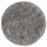 Covor Sheepskin Gri 120x120 cm