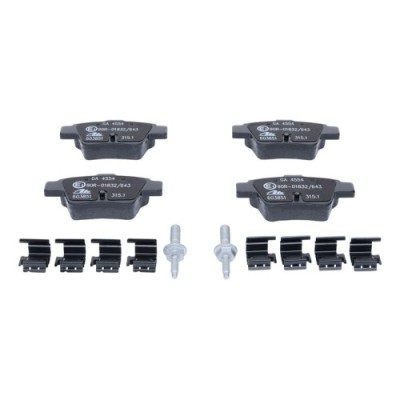 Set placute frana spate ATE, Peugeot 207, 02.06-12.2015, 207 Cc (Wd ), 02.07-01.2015, 207 Sw (Wk ), 02.07-12.2013, 207 Van / Liftback, 04.06-, spate; foto