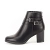 Botine negre casual Sevilla 116, 37, Negru