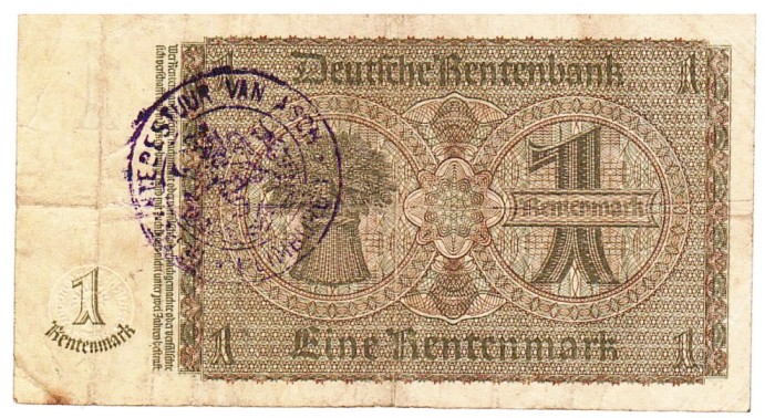 Germania 1 Mark 1937 P-137b Timbru de razboi Waffen SS Seria 5859204