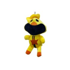 Figurină breloc Smiling Critters, KickinChicken, galben, 20cm