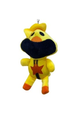 Figurină breloc Smiling Critters, KickinChicken, galben, 20cm foto