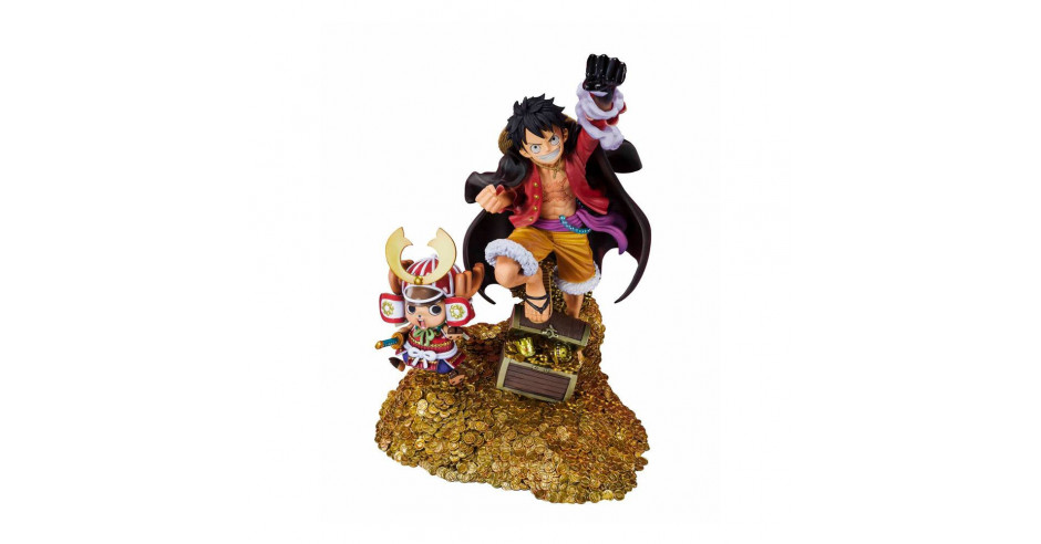 One Piece Figuartszero Pvc Statue Monkey D Luffy By Eiichiro Oda Wt Daikaizoku Hyakkei Cm