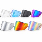 Cumpara ieftin Set 7 Viziere pentru Cască Moto &ndash; Diferite Culori, Schimb Rapid, Aspect Premium